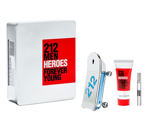 Carolina Herrera 212 Heroes Men 3 Pcs. Gift Set