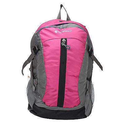UNO Pink Backpack / School Bag with Rain cover by President Bags - GottaGo.in