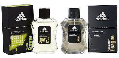 Adidas Combo - Victory League and Pure Game EDT Perfume for Men (100 ml x 2) - GottaGo.in