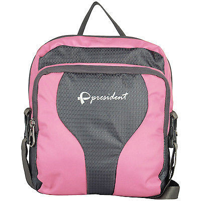MB 03 Pink Messenger Bag by President Bags - GottaGo.in