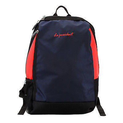 True Blue-Red Laptop Backpack by President Bags - GottaGo.in