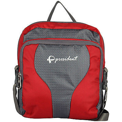 MB 03 Red Messenger Bag by President Bags - GottaGo.in