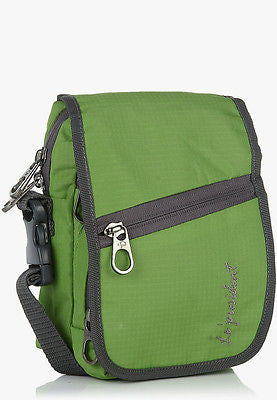 WP 03 Green Waist Pouch / Messenger Bag / Travel Accessory by President Bags - GottaGo.in