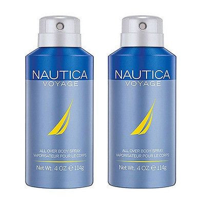 Nautica Voyage Deodorant Body Spray for Men (Set of 2 x 150 ml ) - GottaGo.in