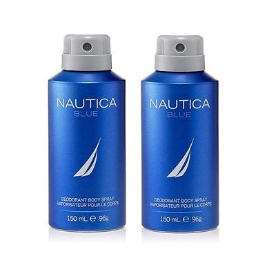 Nautica Blue Deodorant Body Spray for Men (Set of 2 x 150 ml ) - GottaGo.in