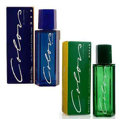 UCB Set - Colors de Benetton EDT Perfume for Men & Women (100 ml x 2) - GottaGo.in