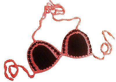 Knot in Love Beauty Black Crochet Bikini Bra Top - GottaGo.in