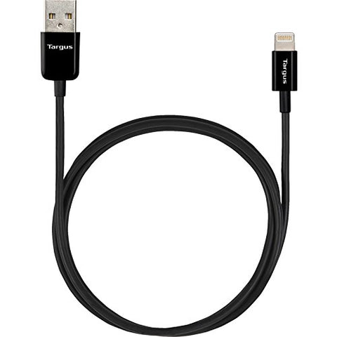 Targus ACC961AP-50  Lightning to USB Cable (1M) - Black