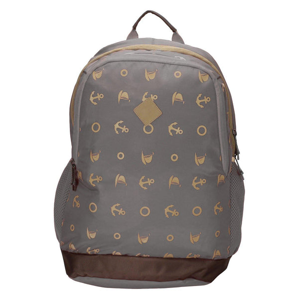 Anchor Grey Backpack / School Bag by President Bags - GottaGo.in