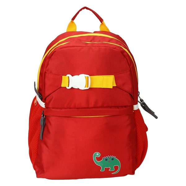 Dino Red Backpack / School Bag by President Bags - GottaGo.in