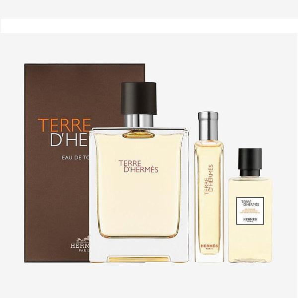 Terre D'Hermes EDT 3 Pcs. Gift Set for Men