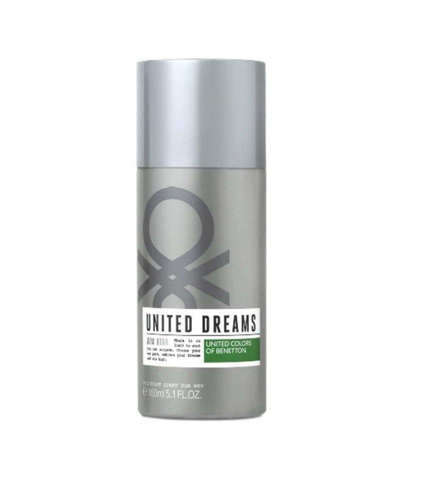 United Dreams Aim High Deodorant by United Colors of Benetton for Men 150 ml - GottaGo.in