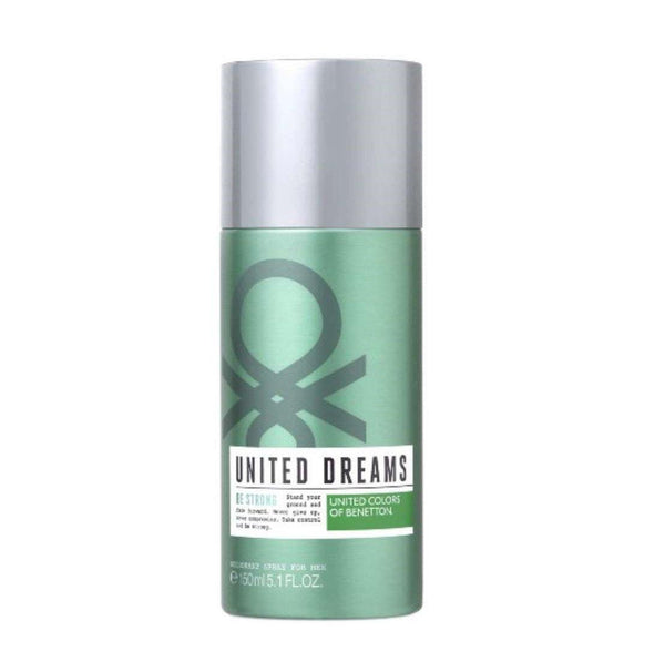 United Dreams Be Strong Deodorant by United Colors of Benetton for Men 150 ml - GottaGo.in