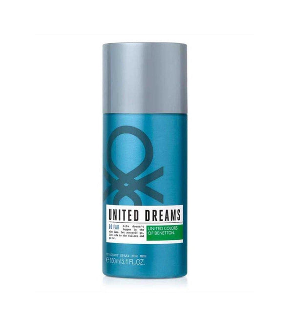 United Dreams Go Far Deodorant by United Colors of Benetton for Men 150 ml - GottaGo.in