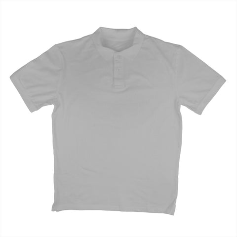 Polo Neck T-shirt for Men in Solid Colour