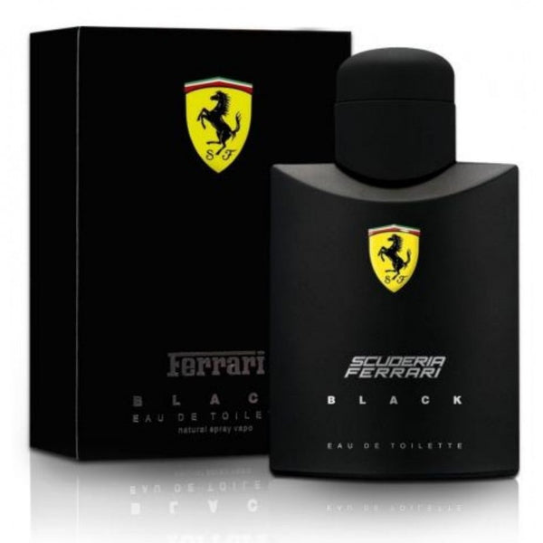 Unboxed Scuderia Ferrari Black EDT Perfume for Men 125 ml
